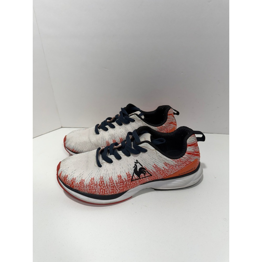 Le Coq Sportif Q6423ERN22 Running Shoes White Orange Navy US 7 EUR 39 Sneaker